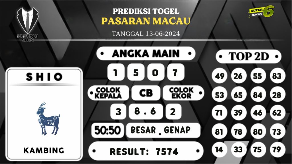 https://prediksibosskan.com/prediksi-boss-togel-macau-kamis-13-juni-2024/