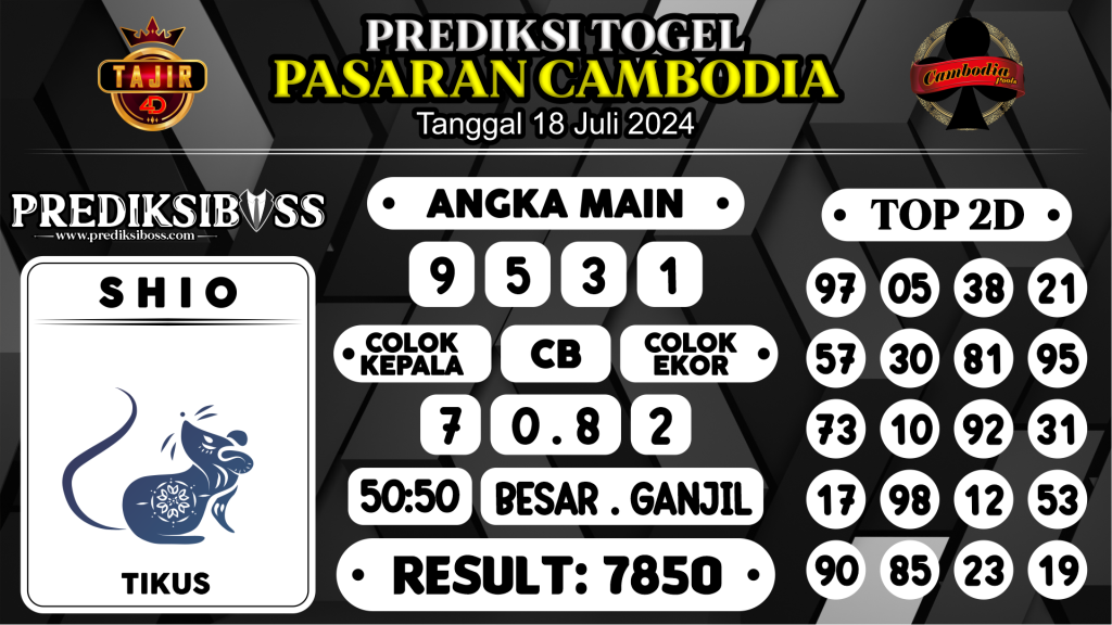 https://prediksibosskan.com/prediksi-boss-togel-cambodia-kamis-18-juli-2024/