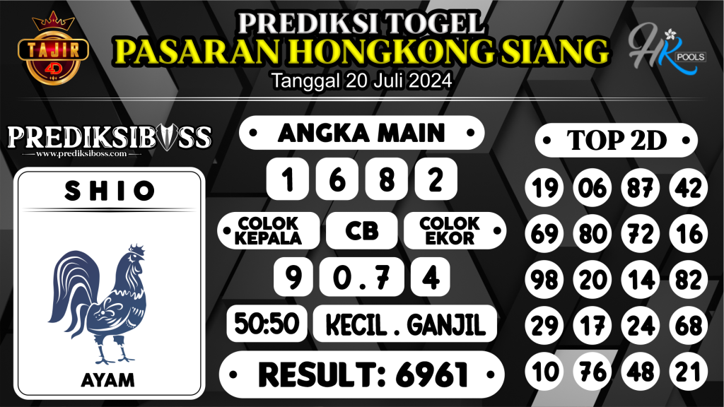 https://prediksibosskan.com/prediksi-boss-togel-hk-siang-sabtu-20-juli-2024/