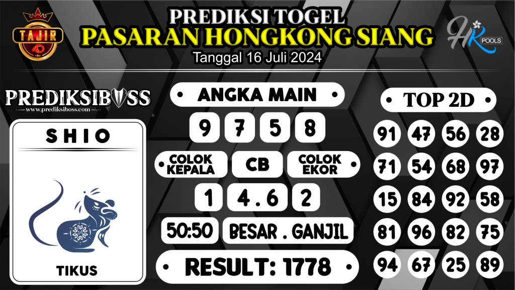 https://prediksibosskan.com/prediksi-boss-togel-hk-siang-selasa-16-juli-2024/