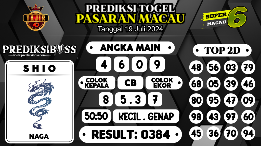 https://prediksibosskan.com/prediksi-boss-togel-macau-jumat-19-juli-2024/