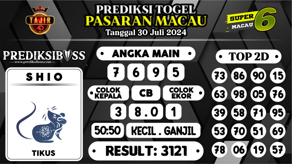 https://prediksibosskan.com/prediksi-boss-togel-macau-selasa-30-juli-2024/