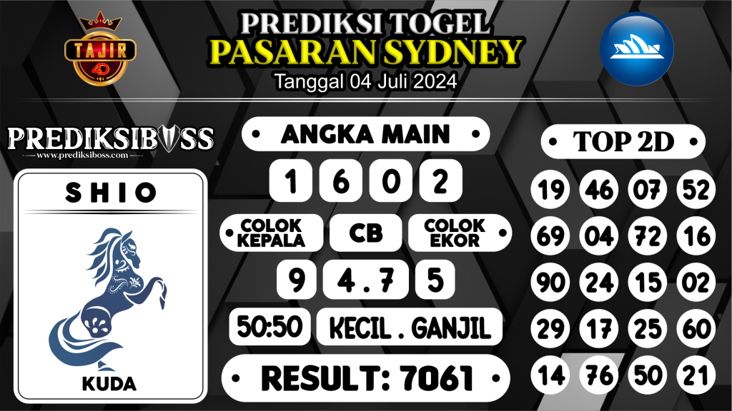 https://prediksibosskan.com/prediksi-boss-togel-sidney-kamis-04-juli-2024/